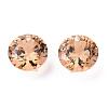 Cubic Zirconia Charms ZIRC-N033-B-06-3