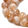 Heated Natural Citrine Beads Strands G-S362-105D-6