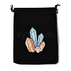 Rectangle Printed Velvet Cloth Packing Pouches ABAG-U006-03E-1