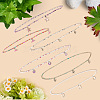 6Pcs 6 Styles Glass Seed Beads Stretch Waist Chains for Women AJEW-CY0001-17-6