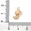 Brass Micro Pave Cubic Zirconia Pendants KK-D288-06G-3