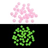 Opaque Luminous Acrylic Beads OACR-G038-06C-1