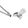 Stainless Steel Angel Pendant Urn Ashes Necklaces PW-WG1C46B-01-3