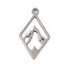 Non-Tarnish 304 Stainless Steel Pendants STAS-S123-01P-02-1