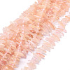 Natural Morganite Beads Strands G-E569-O01-1