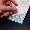 Waterproof A4 Self Adhesive Shiny Laser Photo Paper AJEW-WH0223-96A-3