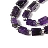 Natural Amethyst Beads Strands G-Q023-C01-01-4