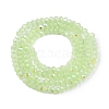 Electroplate Glass Beads Strands EGLA-A044-J1mm-L08-2