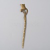 Alloy Rose Hair Sticks MRMJ-WH0077-100N-AB-1