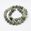 Natural Green Rutilated Quartz Beads Strands G-P325-03-10mm-2