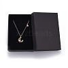 Brass Pendants Necklaces NJEW-JN02385-01-5