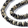 Natural Dalmatian Jasper Beads Strands G-S366-096-3