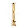 Golden Tone Brass Wax Seal Stamp Head with Bamboo Stick Shaped Handle STAM-K001-05G-Y-3