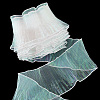 Mermaid Color Polyester Pleated Lace Trim Ribbon DIY-WH0401-58C-1