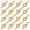 16Pcs Brass Spring Ring Clasps KK-PH0012-87-1