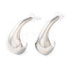 Alloy with Enamel Ear Studs EJEW-U002-08S-2