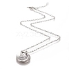 Alloy Pendant Necklaces NJEW-K121-01P-2