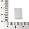 Non-Tarnish 304 Stainless Steel Stamping Blank Tag Charms STAS-K270-37P-3