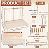 Wood Binding & Sewing Frame AJEW-WH0596-266-2