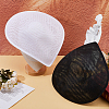 2Pcs 2 Colors Cloth Fascinator Hat Base for Millinery AJEW-HS0001-05-5