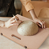 Portable Clay Wedging Board with Built-in Handle DIY-WH0430-679-6