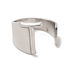 Non-Tarnish 201 Stainless Steel Finger Rings RJEW-H223-04P-T-1