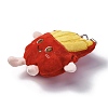 Cute Cartoon Plush Cloth Pendant Decoration HJEW-K048-01B-2