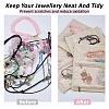 Portale Travel Velvet and PVC Loose Leaf Binder Jewelry Bags AJEW-WH0673-27B-5