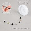 SUPERFINDINGS DIY Natural Black Agate Bracelet Making Kit DIY-FH0003-91-4