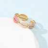 304 Stainless Steel Cuff Rings for Women LS-RJEW-D334-02B-G-3