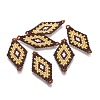 MIYUKI & TOHO Handmade Japanese Seed Beads Links SEED-E004-L17-2