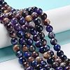 Natural Rainbow Tiger Eye Beads Strands G-NH0002-A01-A03-2