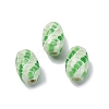 Two Tone Handmade Lampwork Beads LAMP-K042-01-2