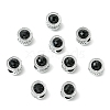 Alloy Acrylic European Beads FIND-YWC0011-04H-1
