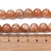 Natural Sunstone Beads Strands G-N327-01C-03-01-3