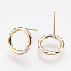 Long-Lasting Plated Brass Stud Earrings LS-KK-K227-061G-NF-2