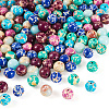 96Pcs 6 Styles Dyed Natural and Synthetic Imperial Jasper Dyed Beads G-TA0002-40-2