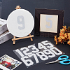 Number 0~9 PET Self-Adhesive Reflective Mailbox Stickers DIY-WH20010-26B-01-3