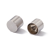 Tarnish Resistant 201 Stainless Steel Cord Ends STAS-G288-01H-P-3