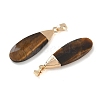 Natural Tiger Eye Pendants GG-CBA9F30-03G-02-2