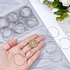 200pcs 316 Surgical Stainless Steel Hoop Earring Findings STAS-HS0001-26B-3