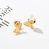 304 Stainless Steel Stud Earrings for Women STAS-Z117-16G-03-3