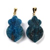 Natural Apatite Pendants G-A203-02A-G-1