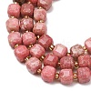 Natural Thulite Beads Strands GG-CBAC972-A19-01-3