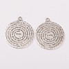 Tibetan Style Alloy Pendants LS-TIBEP-35029-AS-RS-1