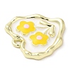 Alloy Enamel Pendants PALLOY-P294-04G-03-3