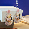 Easter Acrylic Dangle Stud Earrings FS-WG1C5A1-01-1