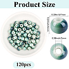 120Pcs Handmade Porcelain Beads PORC-PA0001-30D-2