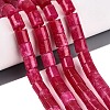 Dyed Natural White Jade Beads Strands G-Q606-77A-05-1