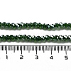 Electroplate Transparent Glass Beads Strands LS-EGLA-A035-T3mm-A10-4